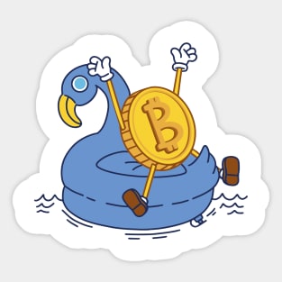 Bitcoin Pool Sticker